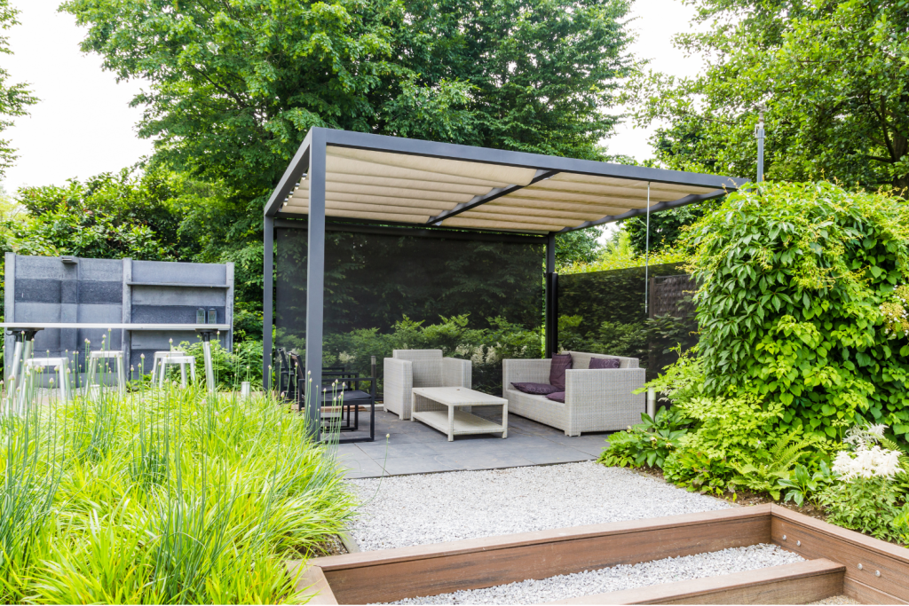 Garden shelter installation services